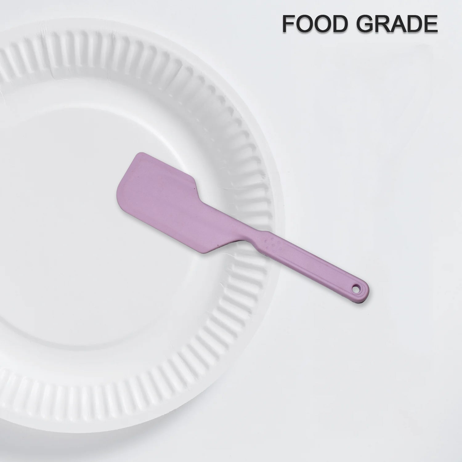 5392 Silicone Spatula Heat-Resistant Cake Decorating Scraper, Mini Spatula Scraper Spreader in Lavender. DeoDap 5392 Silicone Spatula Heat-Resistant Cake Decorating Scraper, Mini Spatula Scraper Spreader in Lavender. DeoDap